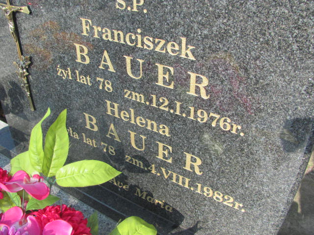 Helena Bauer Jasienica - Grobonet - Wyszukiwarka osób pochowanych
