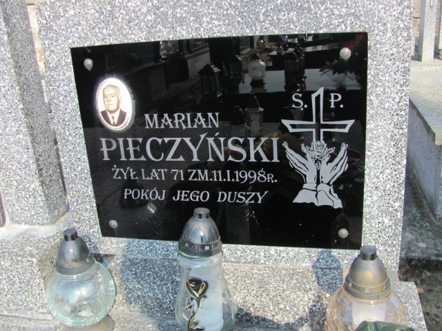 Marian Pieczyński 1926 Jasienica - Grobonet - Wyszukiwarka osób pochowanych