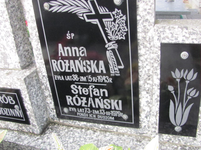 Stefan Różański 1905 Jasienica - Grobonet - Wyszukiwarka osób pochowanych