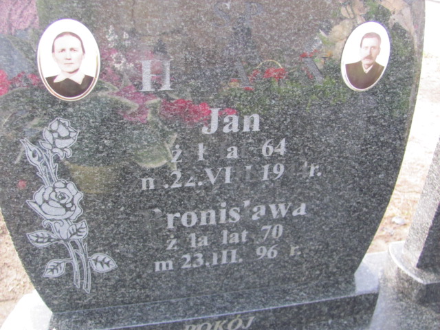 Jan Han 1920 Jasienica - Grobonet - Wyszukiwarka osób pochowanych