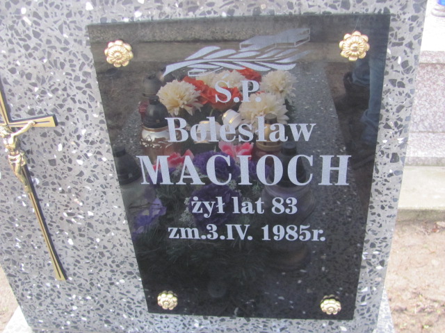 Bolesław Macioch 1902 Jasienica - Grobonet - Wyszukiwarka osób pochowanych