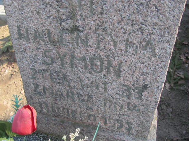 Walentyna Symon 1922 Jasienica - Grobonet - Wyszukiwarka osób pochowanych