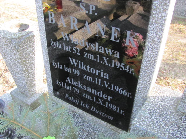 Aleksander Baranek 1902 Jasienica - Grobonet - Wyszukiwarka osób pochowanych