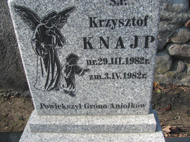 Krzysztof Knajp 1982 Jasienica - Grobonet - Wyszukiwarka osób pochowanych