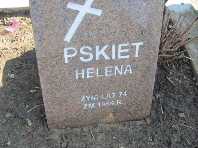 Helena Pskiet 1890 Jasienica - Grobonet - Wyszukiwarka osób pochowanych