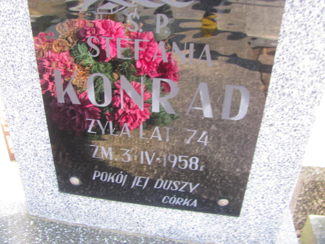 Stefania Konrad Jasienica - Grobonet - Wyszukiwarka osób pochowanych