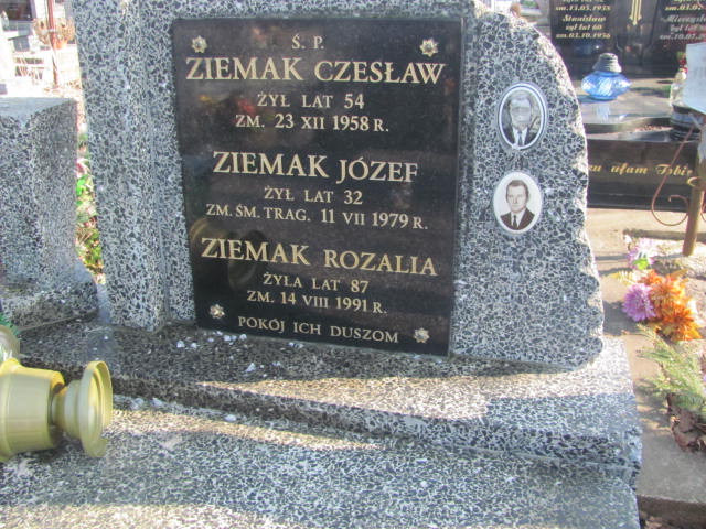 Rozalia Ziemak 1913 Jasienica - Grobonet - Wyszukiwarka osób pochowanych