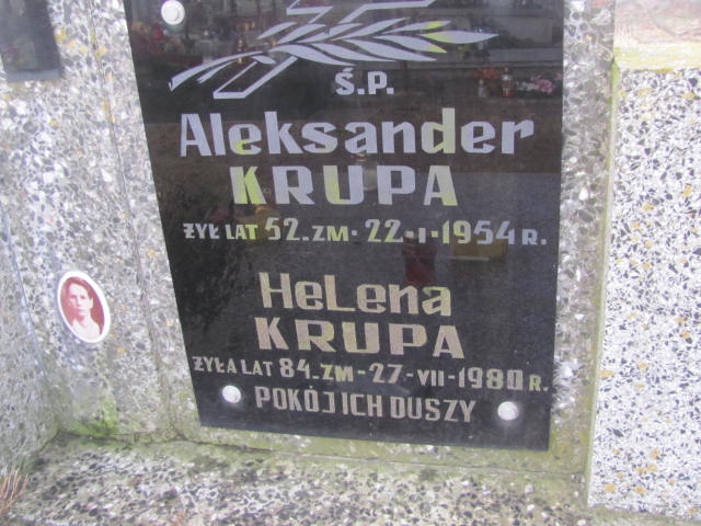 Aleksander Krupa 1902 Jasienica - Grobonet - Wyszukiwarka osób pochowanych
