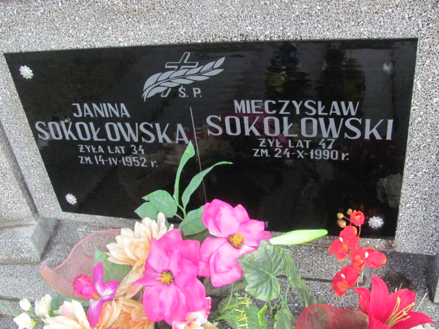 Janina Sokołowska 1917 Jasienica - Grobonet - Wyszukiwarka osób pochowanych