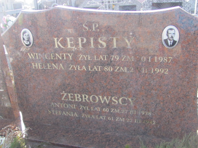 Helena Kępista 1912 Jasienica - Grobonet - Wyszukiwarka osób pochowanych