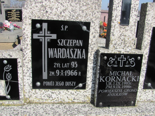 Szczepan Wardaszka 1877 Jasienica - Grobonet - Wyszukiwarka osób pochowanych