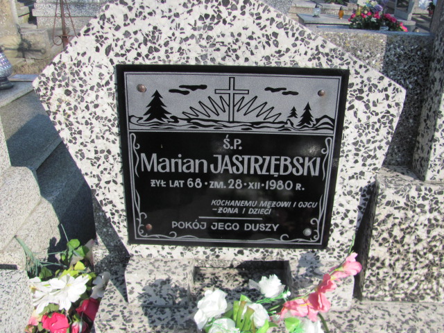 Marian Jastrzębski 1912 Jasienica - Grobonet - Wyszukiwarka osób pochowanych
