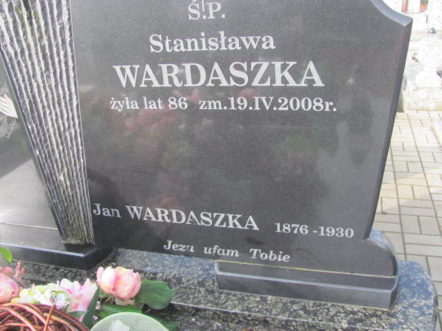 Tadeusz Wardaszka  1923 Jasienica - Grobonet - Wyszukiwarka osób pochowanych