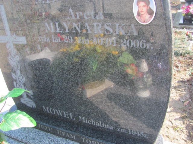 Aneta Młynarska 1976 Jasienica - Grobonet - Wyszukiwarka osób pochowanych