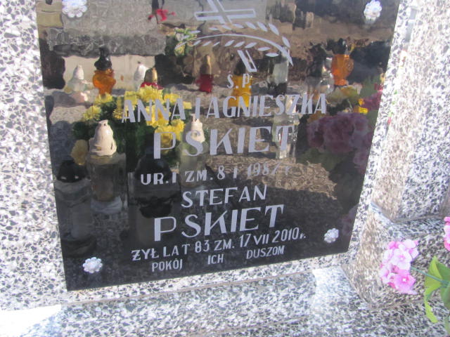 Anna Pskiet 1987 Jasienica - Grobonet - Wyszukiwarka osób pochowanych