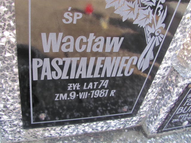 Wacław Pasztaleniec 1907 Jasienica - Grobonet - Wyszukiwarka osób pochowanych