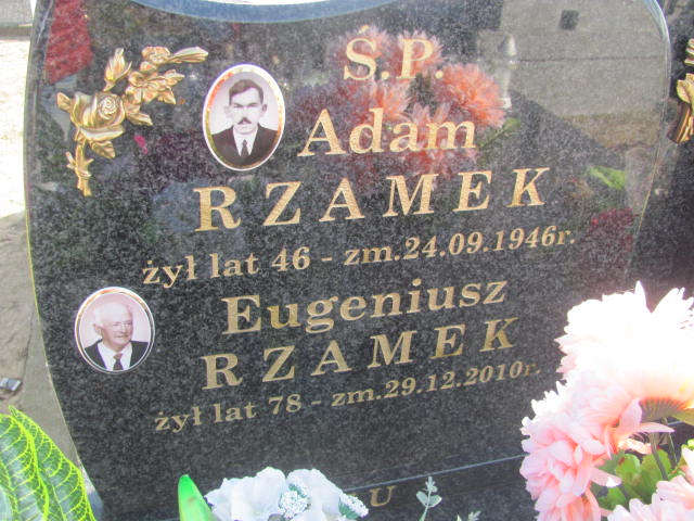 Adam Rzamek Jasienica - Grobonet - Wyszukiwarka osób pochowanych