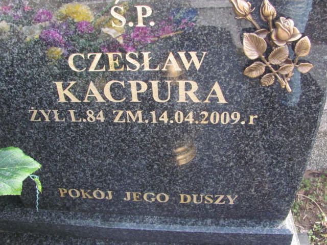 Aniela Kacpura  1927 Jasienica - Grobonet - Wyszukiwarka osób pochowanych