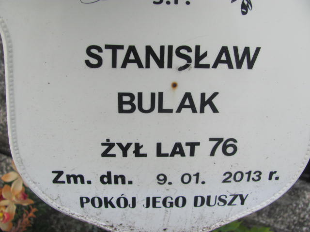 Grób Czesław Bulak
