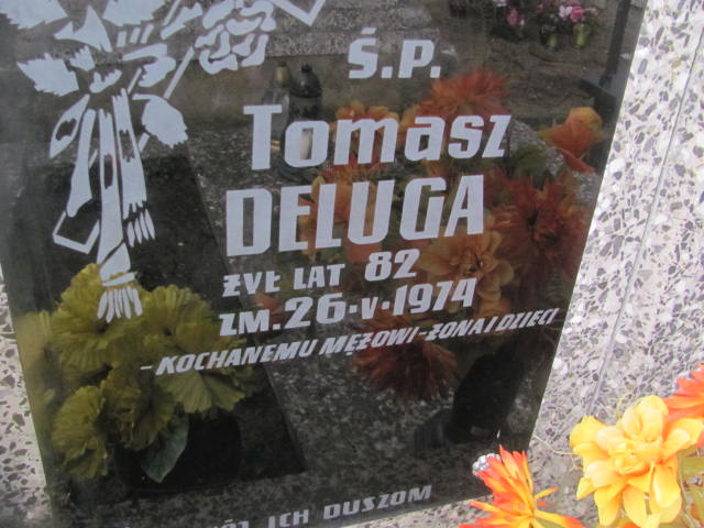 Danuta Deluga  1934 Jasienica - Grobonet - Wyszukiwarka osób pochowanych