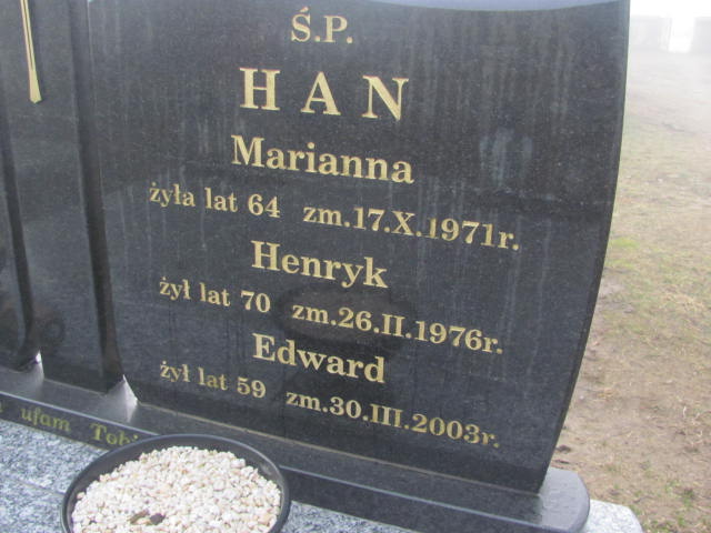 Witold Han 1938 Jasienica - Grobonet - Wyszukiwarka osób pochowanych
