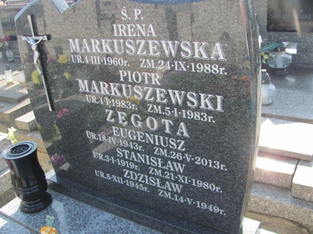 Piotr Markuszewski 1983 Jasienica - Grobonet - Wyszukiwarka osób pochowanych