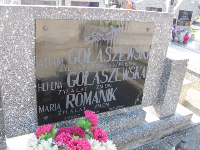 Adam Gołaszewski 1933 Jasienica - Grobonet - Wyszukiwarka osób pochowanych