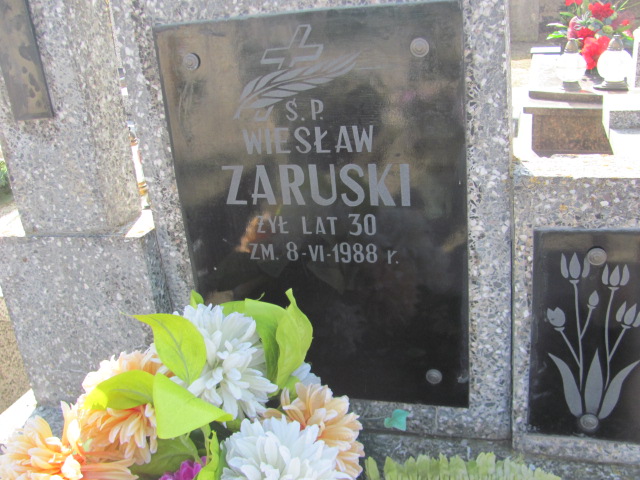 Wiesław Zaruski 1958 Jasienica - Grobonet - Wyszukiwarka osób pochowanych