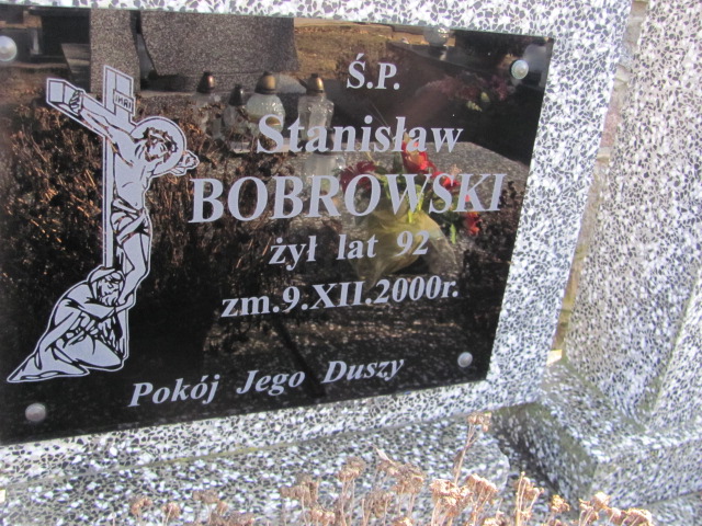 Stanisław Bobrowski 1908 Jasienica - Grobonet - Wyszukiwarka osób pochowanych